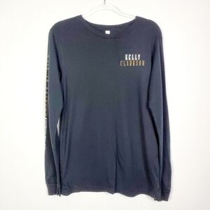 KELLY CLARKSON LONG SLEEVE BAND TEE